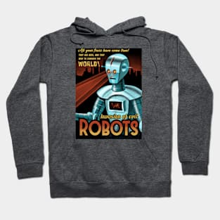 Invasion of Evil Robots Hoodie